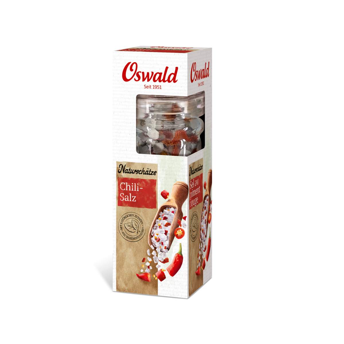 Chili-Salz Mühle Naturschätze