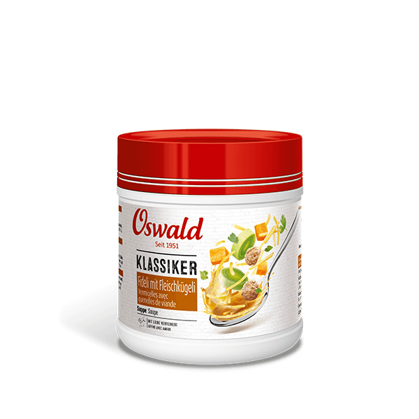 Fidelisuppe mit Fleischkügeli