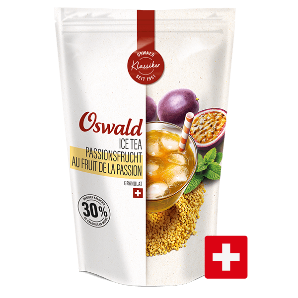 Sacchetto grande Tè freddo al frutto della passione, Tè freddo, Oswald